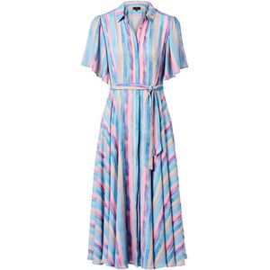 Gigi Streep Jurk Multi Pastel