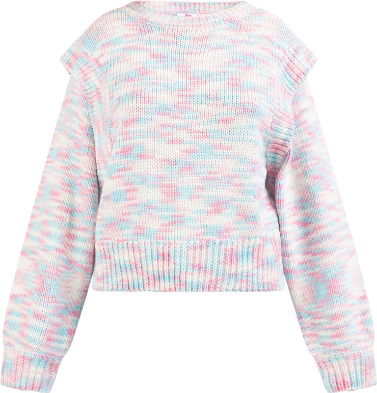 Mymo - Gebreide Trui - Roze - Dames - Cropped Model