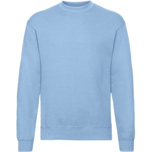 Fruit Of The Loom Heren Klassieke Drop Schouder Sweatshirt (Hemelsblauw)