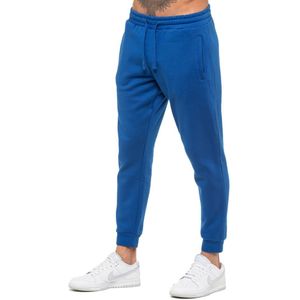 Enzo | Heren Joggers Regular Fit - Blauw