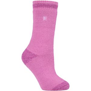 Heat Holders - Dames 2.3 tog thermo wintersokken - Ad -hiel / Teen Roze