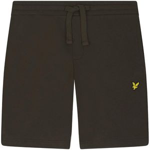 Lyle & Scott Katoenen trainingsbroek voor kinderen (Olijf)
