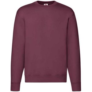 Fruit of the Loom Heren Premium Drop Shoulder Sweatshirt (Bourgondië)