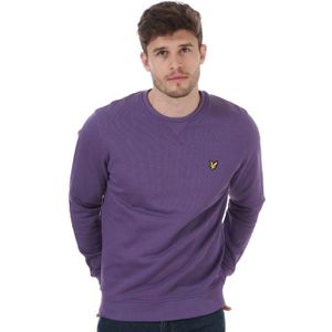 Lyle and Scott - Sweatshirt - Paars - Ronde Hals - Heren