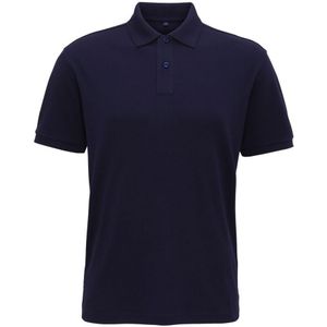 Asquith & Fox Heren Super Smooth Knit Polo Shirt (Marine)