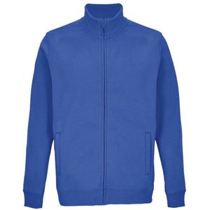 SOLS Unisex Cooper Sweat Jacket met volledige rits voor volwassenen (Koningsblauw)