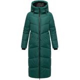 Marikoo dames gewatteerde mantel Firella met capuchon & tweewegrits