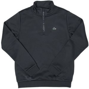 Boy's Lacoste 1/2 Zip Sweatshirt In Grey - Maat 14J / 164cm