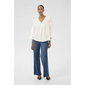 Blouse met lange mouwen Regular fit Chalk CC. white