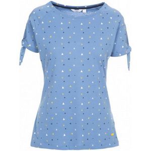 Trespass - Dames Penelope T-Shirt (Blauw) - Maat XS