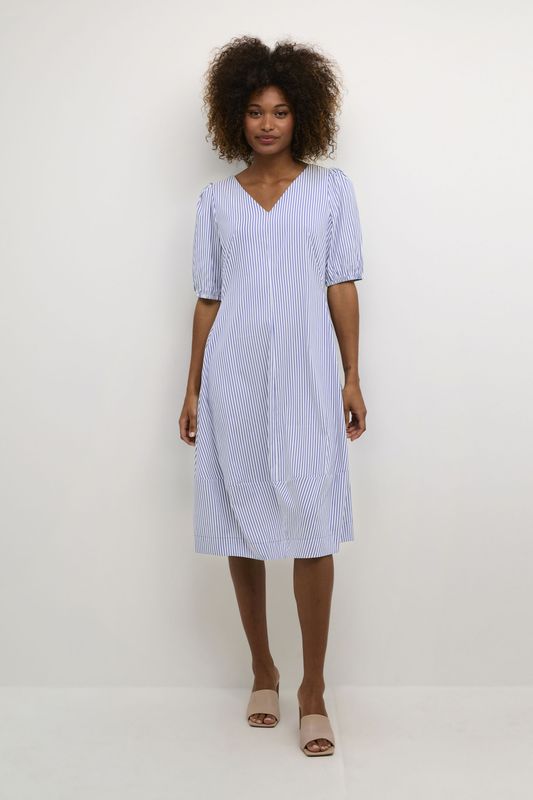 Jurk - Casual Fit - Blauw