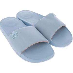 FitFlop IQushion Slippers - Lichtblauw - Dames - Maat 39