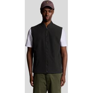 Lyle & Scott Technical Stretch Softshell Gilet - Zwart
