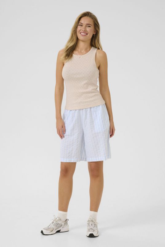 Kaffe - KAElia - Strapless Top - Beige Gemêleerd