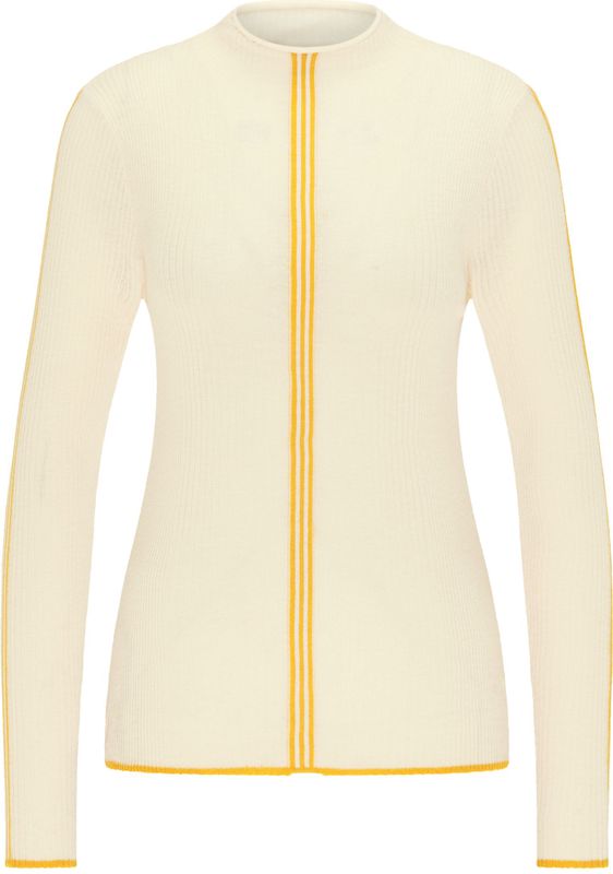 myMo - Gebreide Trui - Zacht - Met Geaccentueerde Strepen