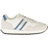 Tommy Hilfiger - Witte Leren Heren Sneaker - Sportschoenen