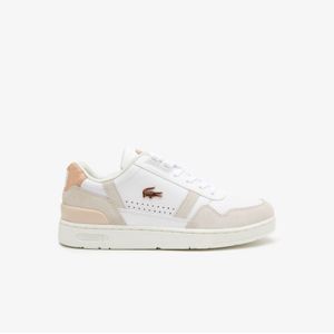 Women's Lacoste T-Clip Trainers In Pink - Maat 41