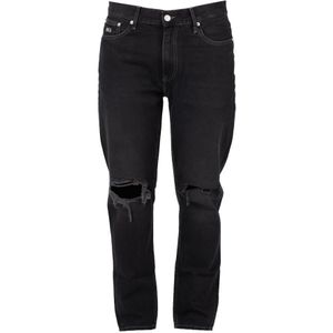 Tommy Jeans Jeans Dad Jean Heren Zwart - Maat 31/32