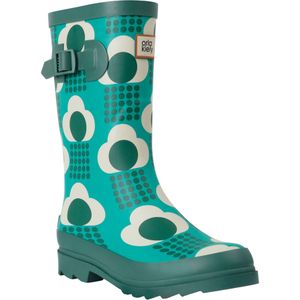 Regatta Dames/Dames Orla Kiely Regen Cloud Mid Calf Wellington Laarzen (Smaragd)