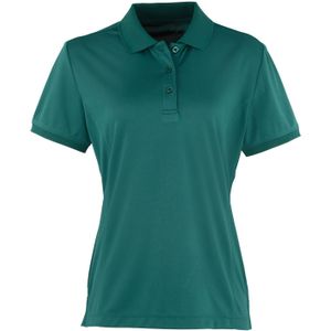 Premier Dames/dames Coolchecker korte mouw Pique Polo T-Shirt (Fles)