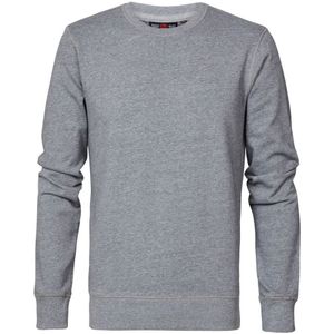 Petrol Industries - Heren Essential Crewneck Sweater  - Grijs - Maat L