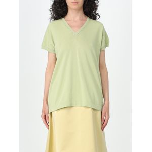 T-shirts - Groen - V-hals Gebreide Top