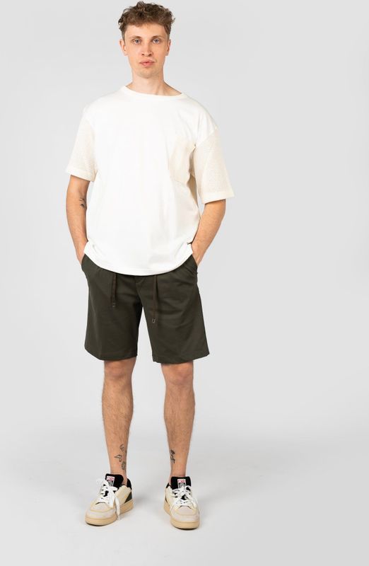 Xagon Man - T-shirt - Beige - Ronde Hals - Heren