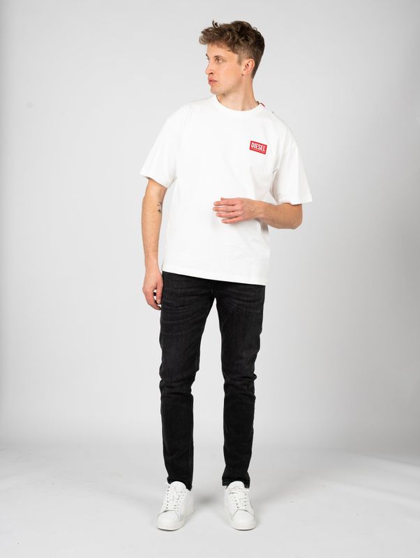 Diesel - A11593 T-shirt - Wit - Katoen