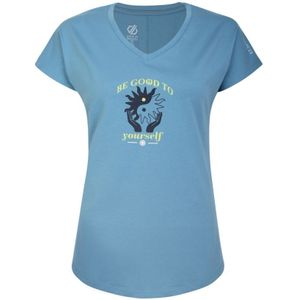 Dare 2B Dames/Dames Finite Grafisch T-Shirt (Niagra Blauw)