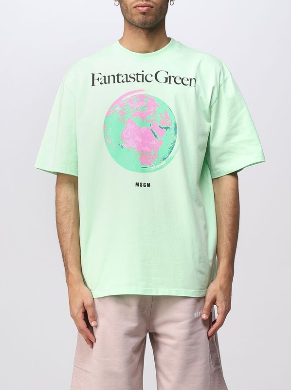 Fantastisch Groene Grafische T-shirt