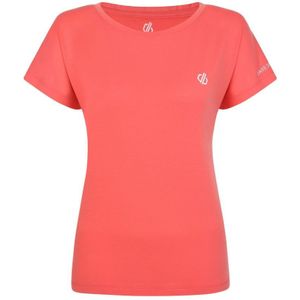 Dare 2B Dames/Dames Persisting Marl Lichtgewicht T-shirt (Neon Peach) - Maat 48