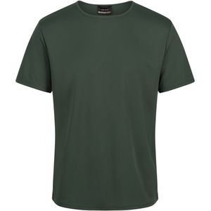 Regatta Heren Pro Reflecterend Vochtafvoerend T-shirt (Donkergroen)