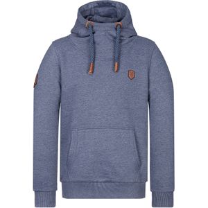 Naketano Supapimmel Hoody - Indigo Blue Melange