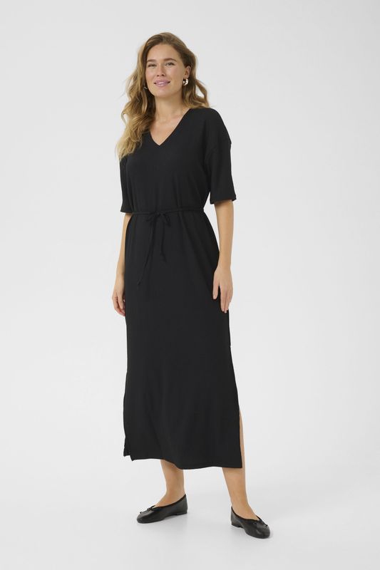 Kaffe, Dames, Jurken, Zwart, Maat: L