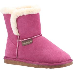 Hush Puppies Dames/dames Ashleigh Slipper Laarzen van SuÃ¨de (Rose)