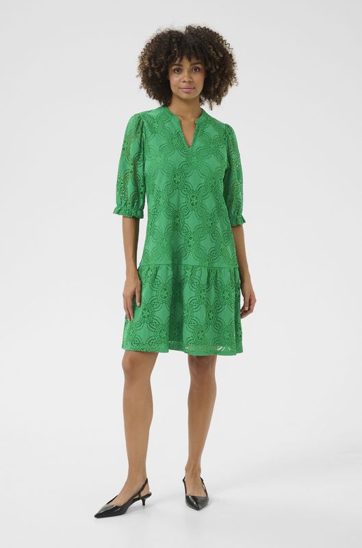 Jurk Relaxed fit green