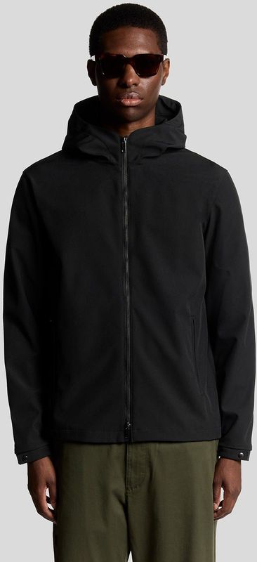 Lyle & Scott Technical Stretch Softshell-jack - Zwart