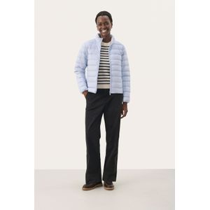 Part Two - OlisannePW - Gewatteerde Jas - Lichtblauw - Warm Gevoerd