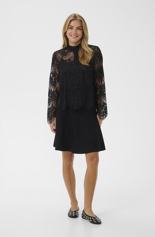 Blouse met lange mouwen CUazime Feminine black