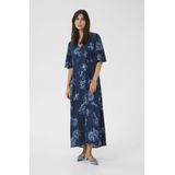 Jurk - Blue Flower - Galajurk - Multi