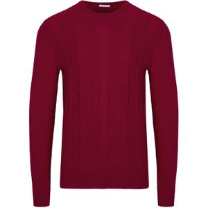 Malo - Optimum - Kasjmier Trui - Rood