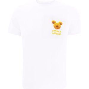Disney Dames/dames Mickey Mouse Foto Oversized T-shirt (Wit) - Maat M