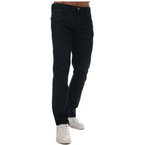 Armani J45 Jeans Met Normale Pasvorm Voor Heren, Denim - Maat 28 Normaal