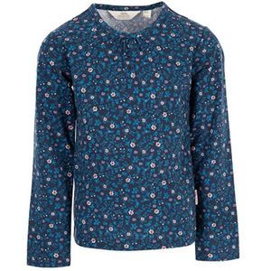 Trespass Meisjes Opbrengst T-Shirt Met Lange Mouwen (Marine Bloemen) - Maat 11-12J / 146-152cm