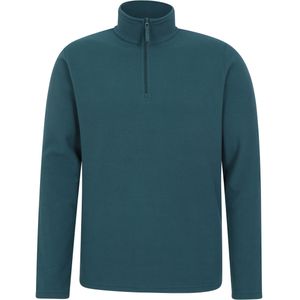 Mountain Warehouse Heren Camber II Half Zip Fleece Top (Benzine)