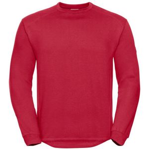 Russell Zwaargewicht uniseks sweater voor volwassenen (Klassiek rood)