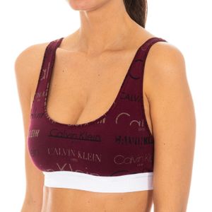 Calvin Klein - Sujetador - Sportbeha - Rood - Katoen
