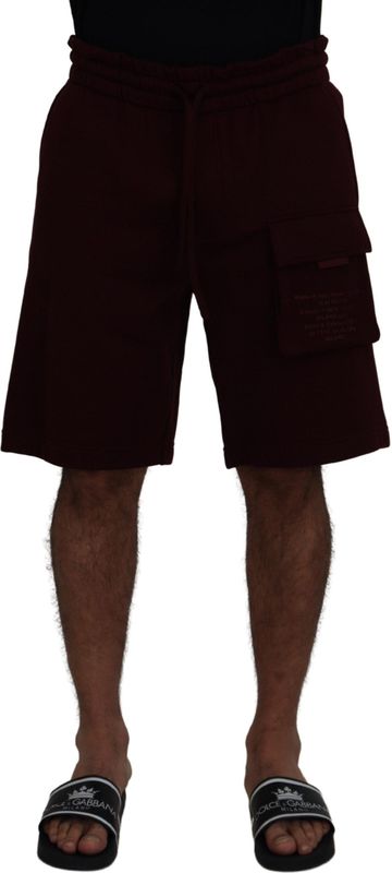 Dolce & Gabbana - Cargo Shorts - Maroon
