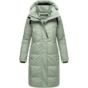 Marikoo dames winterjas Laryaa – lang, warm & met afneembare capuchon