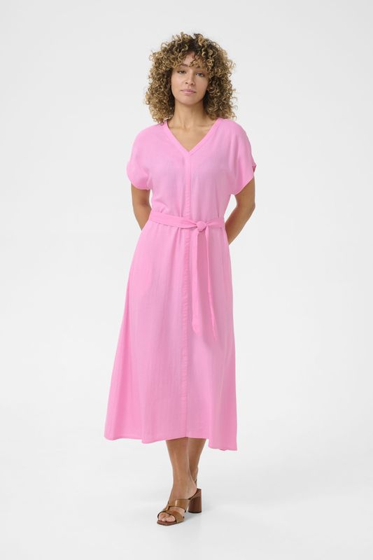 Cream - Venta - Jurk - Eosin - 3/4 Lengte - V-hals